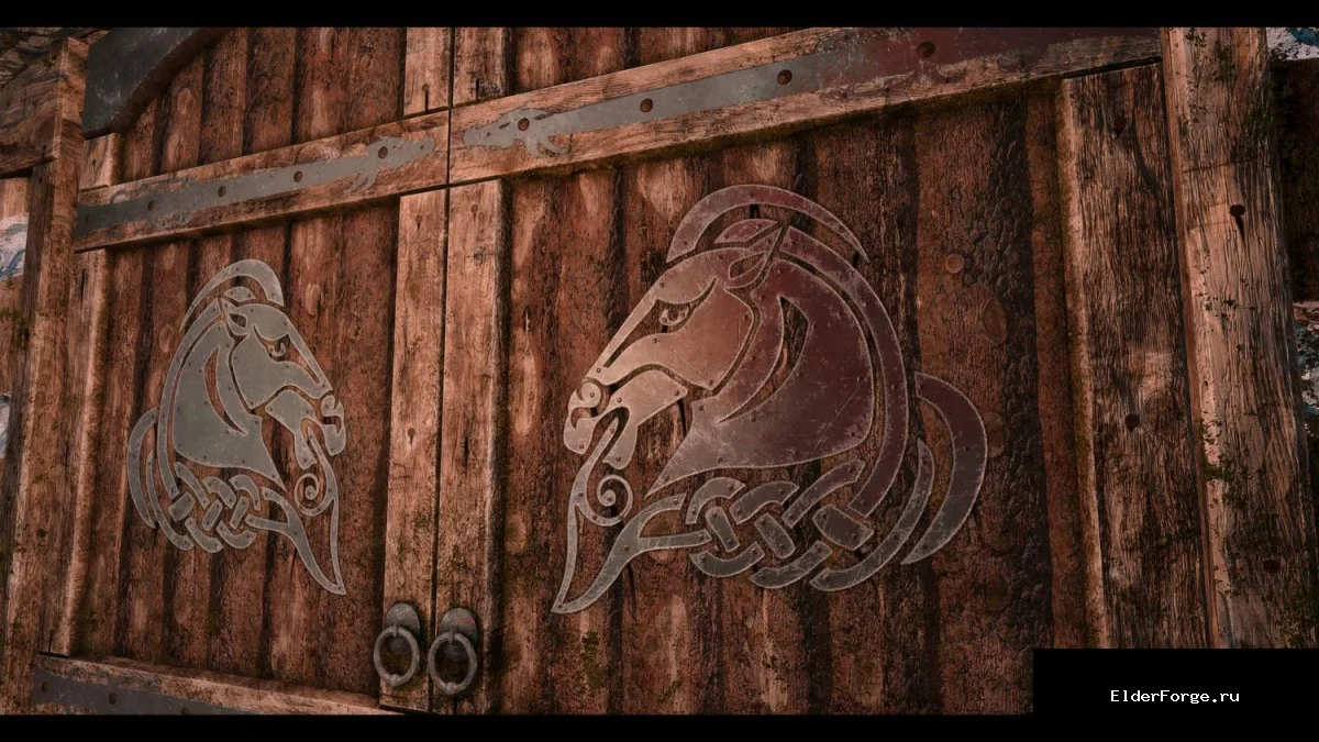 Обложка мода: Врата Вайтрана – 8K ретекстур для Skyrim Legendary Edition