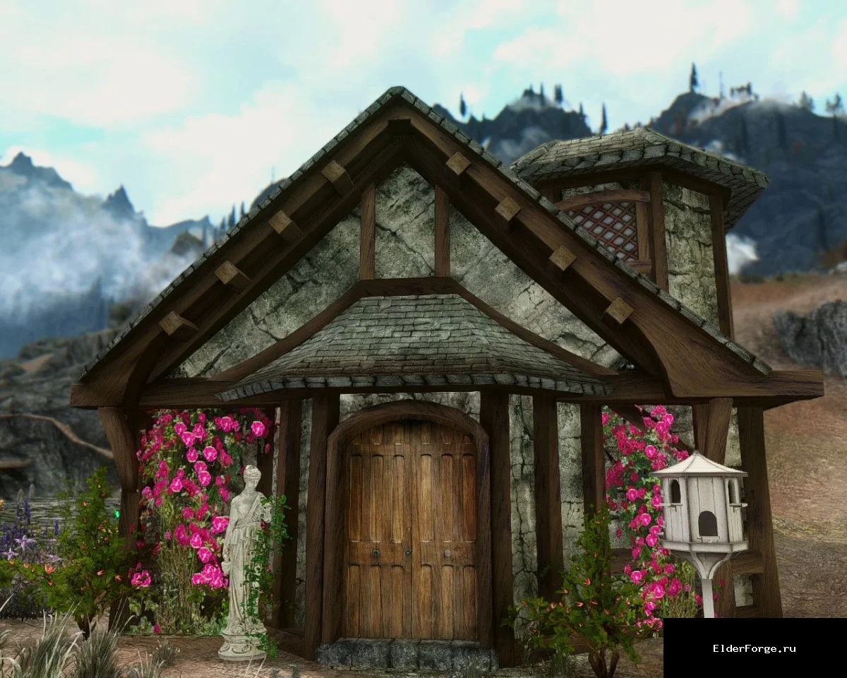 Обложка мода: Врахирст – уютный дом для игрока в Skyrim Legendary Edition