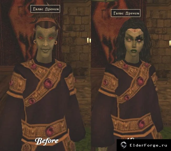 Обложка мода: Все лица NPC в Morrowind: уникальные модели и прически