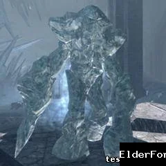 Обложка мода: Вызов Древнего Ледяного Атронаха — новое заклинание для Skyrim Legendary Edition