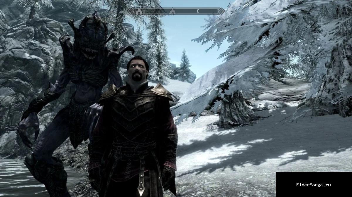 Обложка мода: Вызов Луркера‑Мстителя: новое заклинание для Skyrim Legendary Edition