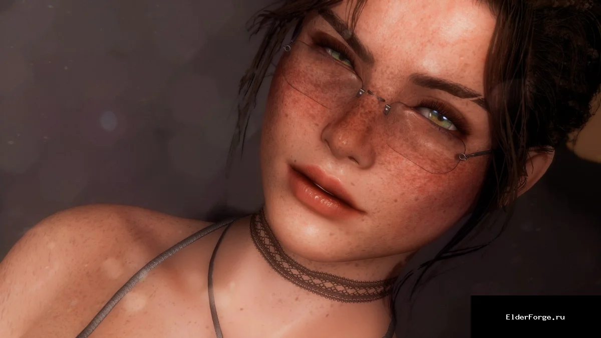 Обложка мода: Wanheda — Нордская спутница с двуручником и луком для Skyrim LE