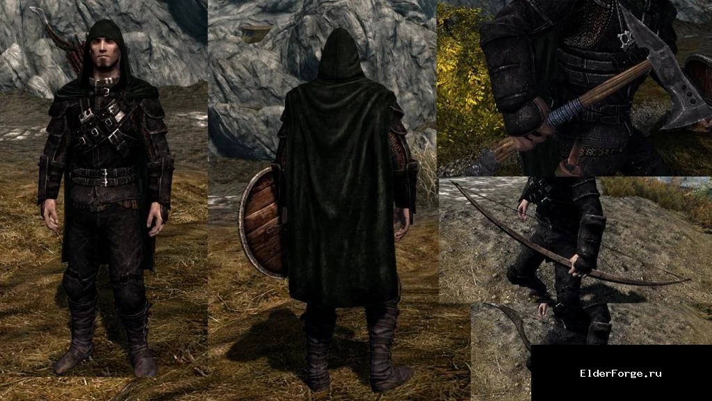 Обложка мода: Warfighter Armory – новая броня гильдии воров и снаряжение для Skyrim LE