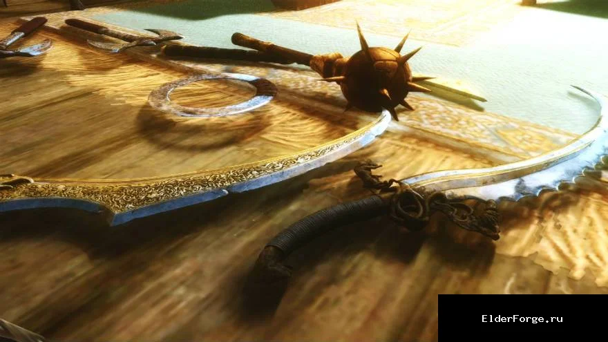 Обложка мода: Warrior Within Weapons LE — оружие Воина из Prince of Persia для Skyrim LE