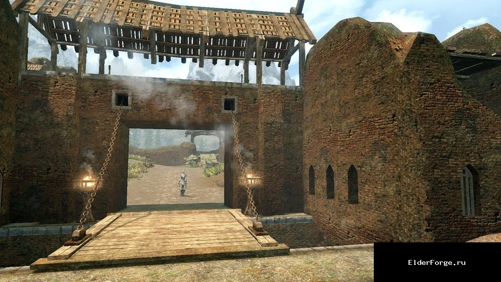 Обложка мода: Whiterun of Skyrim LE — ретекстур и переработка Вайтрана