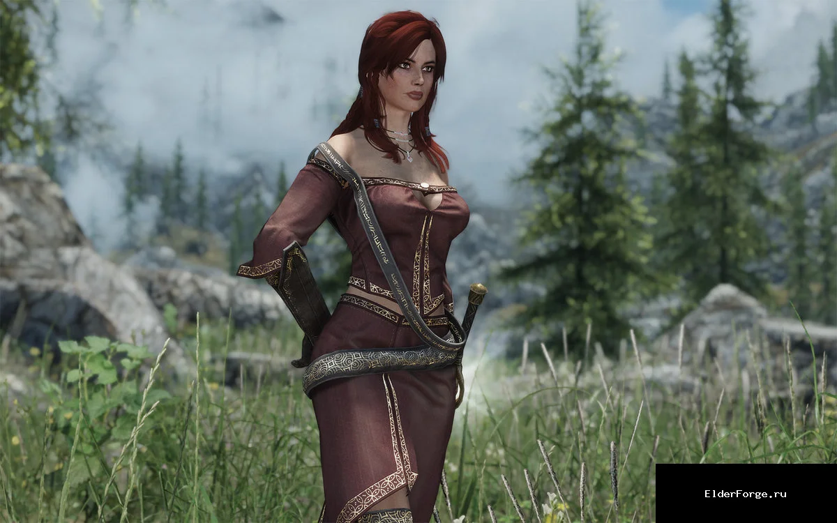Обложка мода: Wilderness Witch Outfit | Одеяние дикой ведьмы LE