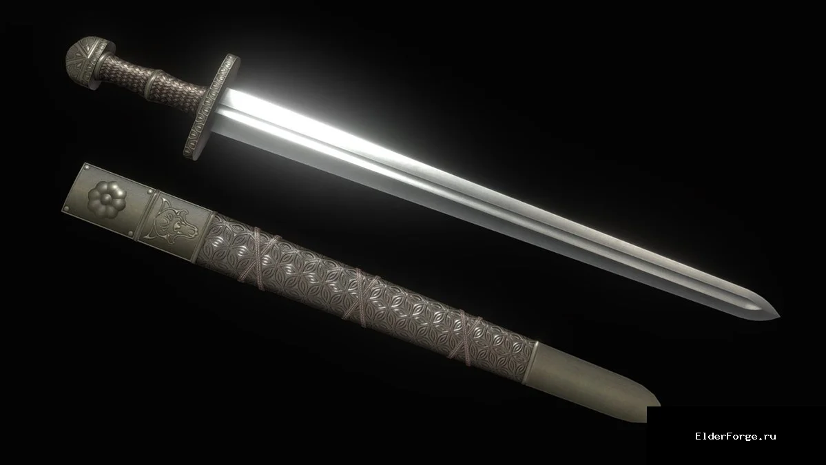 Обложка мода: Wolfsklinge LE — меч Вольфсклинге для Skyrim LE