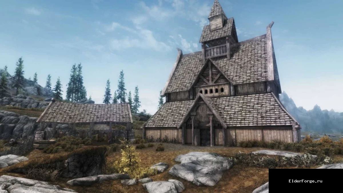 Обложка мода: Хайленд – молочная ферма для Skyrim LE: лечение и выносливость