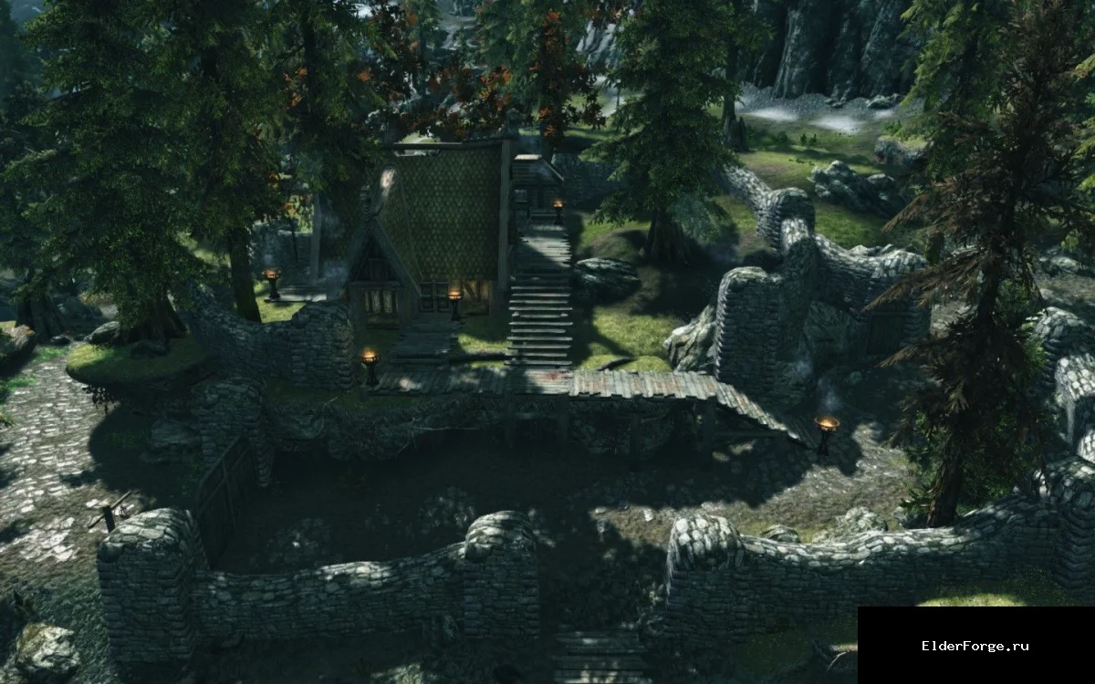 Обложка мода: Ходдиин: уютный дом в Ривервуде для Skyrim Legendary Edition