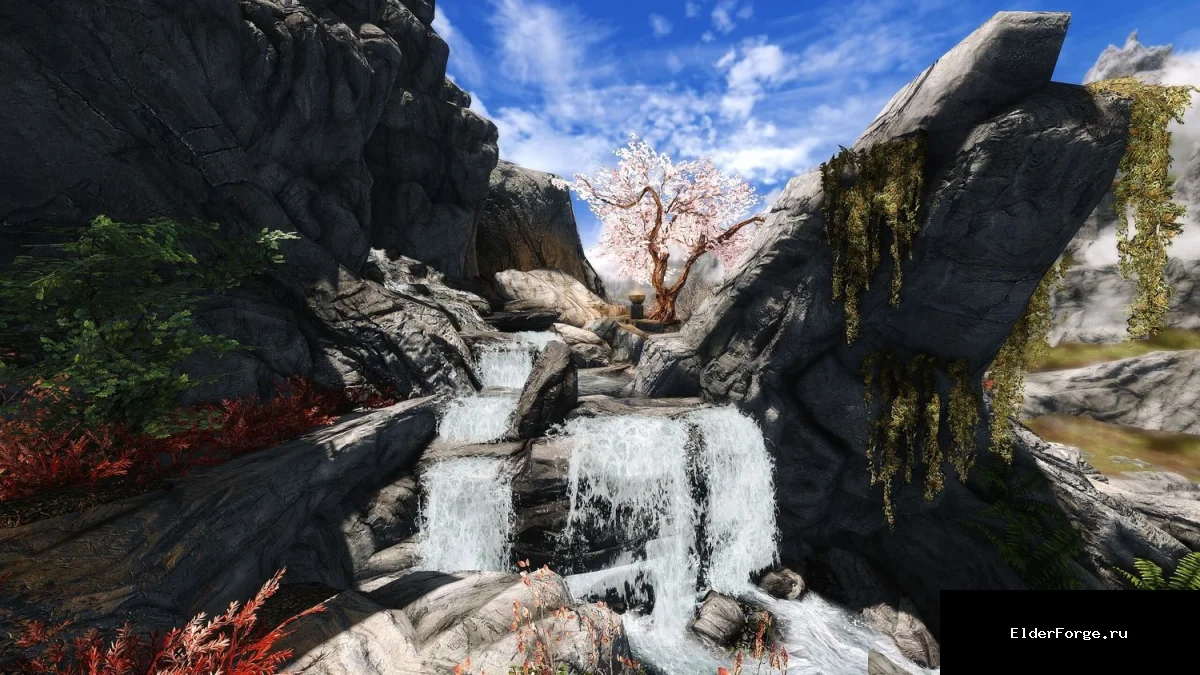 Обложка мода: Храм Небесной гавани – восточный стиль для Skyrim LE
