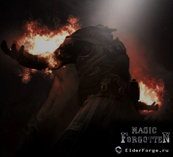 Обложка мода: Забытая магия — новые заклинания для Skyrim Legendary Edition