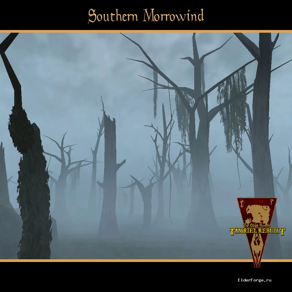 Обложка мода: Загрузочные заставки Tamriel Rebuilt для Morrowind – красивые сплэши