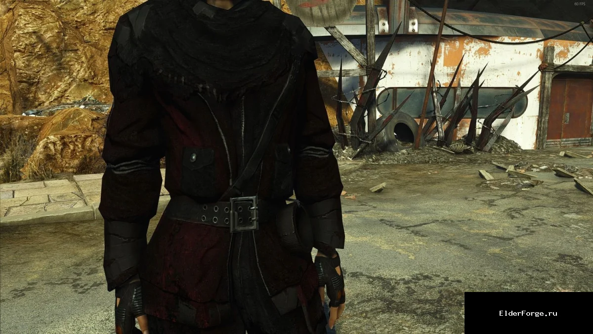 Обложка мода: Жакет Кемоса для Fallout 4 – новый предмет одежды из кладбища Вайлдвуда