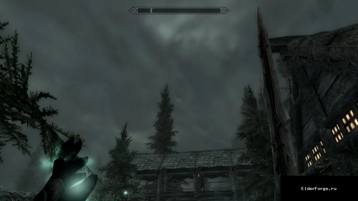 Обложка мода: Заклинание смены погоды для Skyrim Legendary Edition – контроль над погодой
