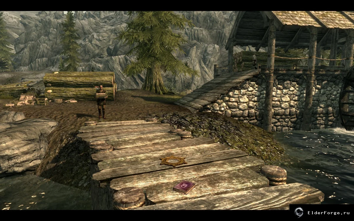 Обложка мода: Заклинание телепортации Skyrim LE — платформа и новое заклинание
