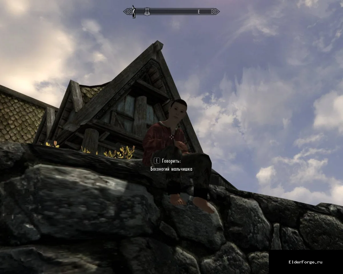 Обложка мода: Заключённые и нищие в Skyrim LE – новые NPC‑персонажи и опасные беглецы
