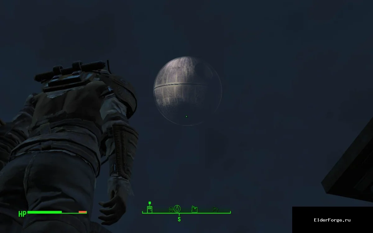 Обложка мода: Заменитель Луны на Звезду Смерти – мод для Fallout 4