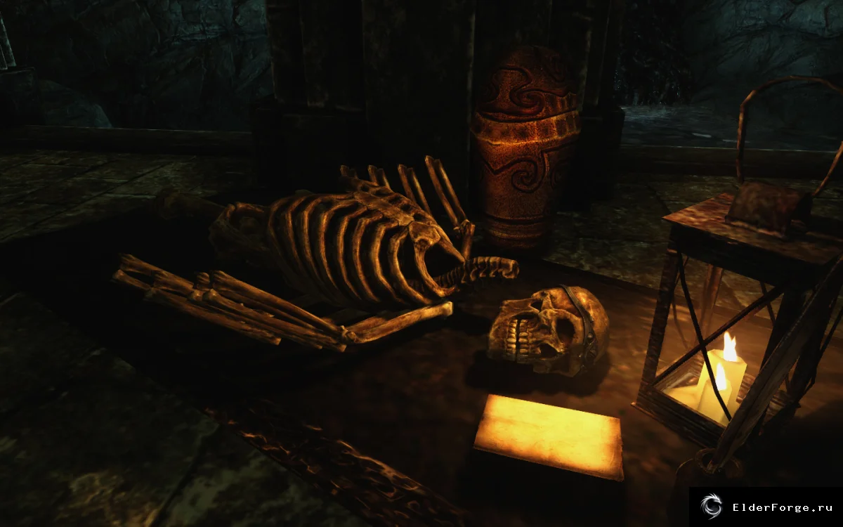 Обложка мода: Замок Каменный шпиль — локационное приключение для Skyrim LE