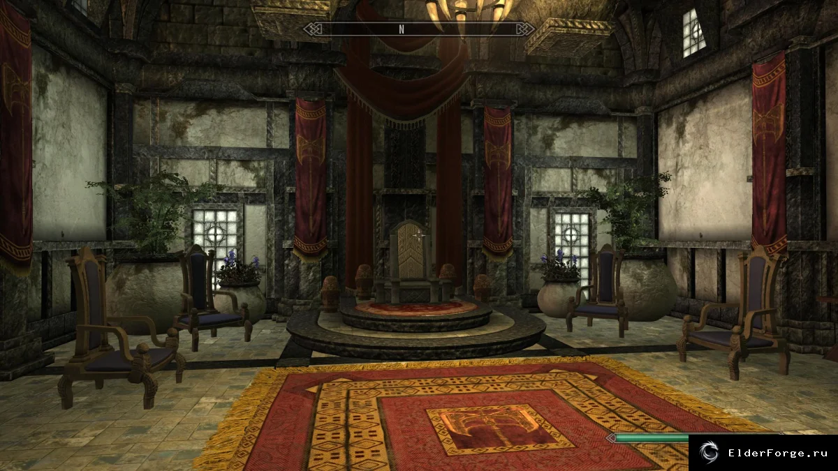 Обложка мода: Замок Солнцеворот — средний замок в Пределе для Skyrim LE 1.3/1.4