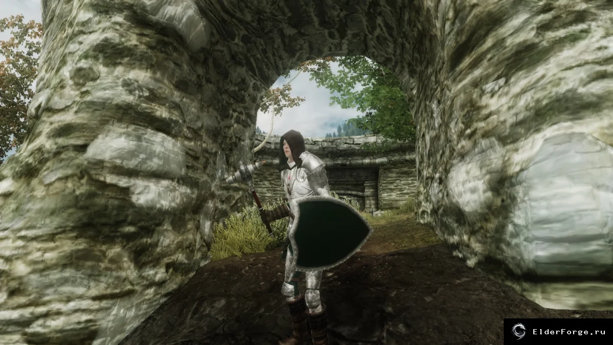 Обложка мода: Зелёный Священник — квест, фортификация и снаряжение для Oblivion