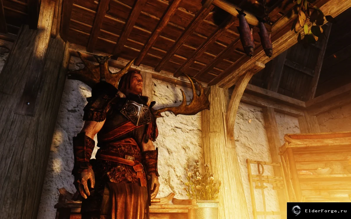 Обложка мода: Железный доспех ветерана — уникальная броня для Skyrim LE