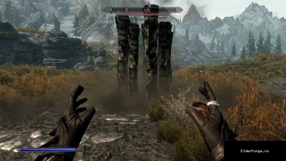 Обложка мода: Земляная тюрьма – заклинание для обездвиживания врагов в Skyrim LE