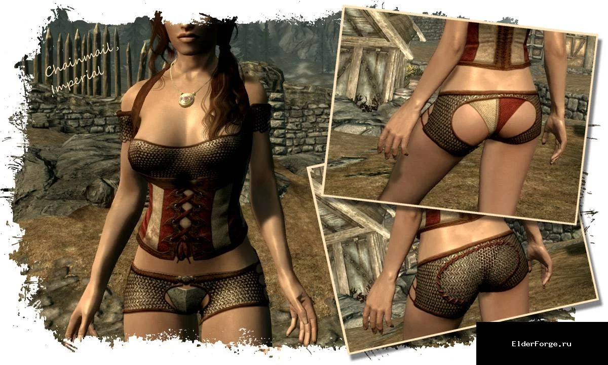 Обложка мода: Женские комплектные наборы брони для Skyrim LE – стиль и лор
