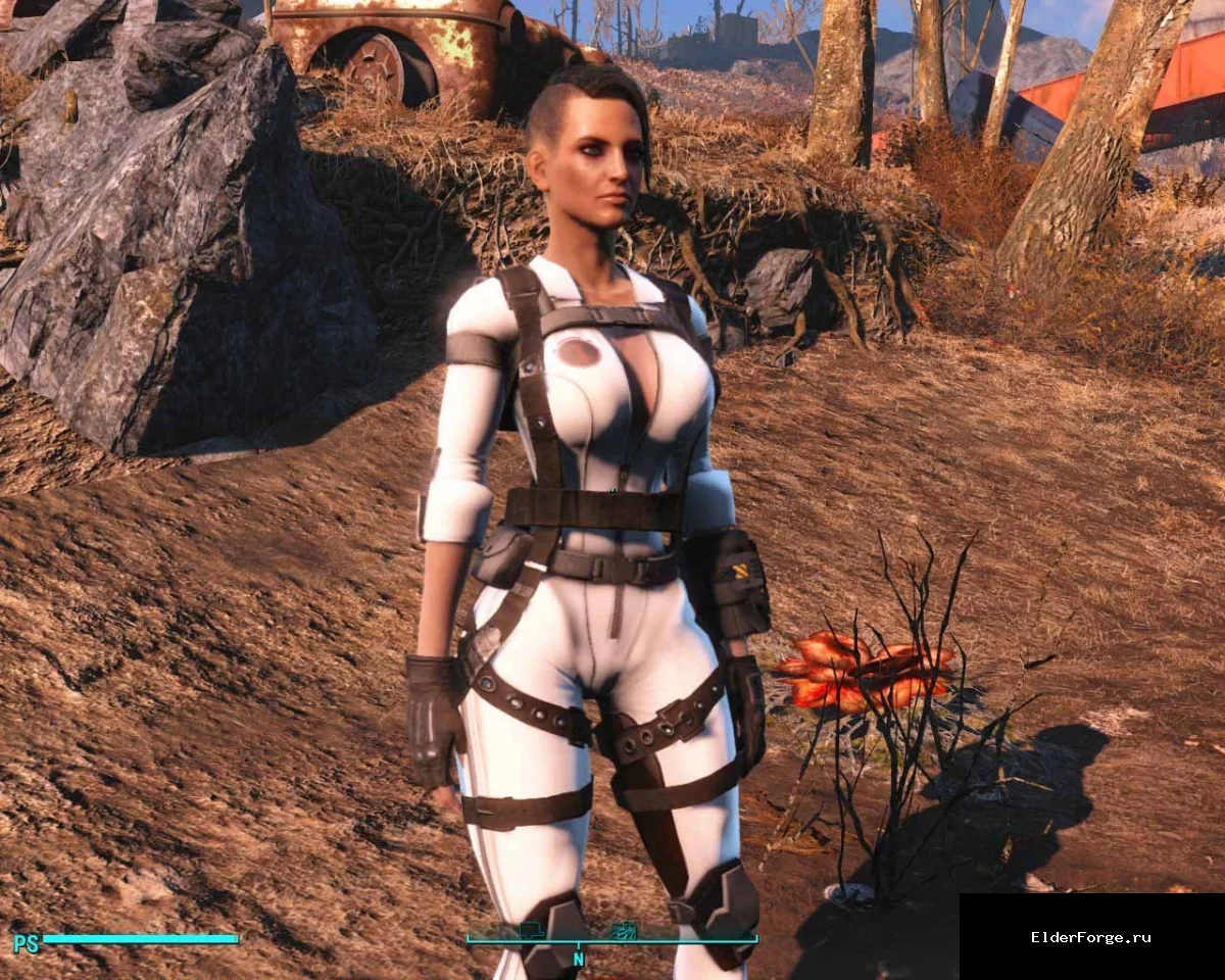 Обложка мода: Женский комбинезон Института для Fallout 4 – стильный и практичный набор