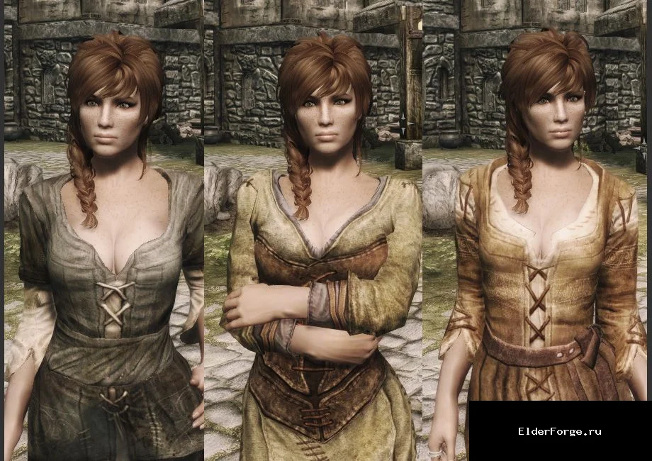 Обложка мода: Женственная одежда и броня для Skyrim LE – улучшенный внешний вид персонажей