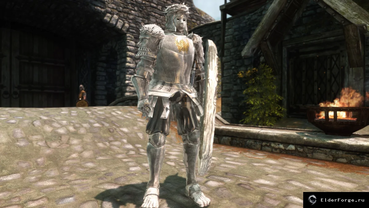 Обложка мода: Зеркальный рыцарь из Dark Souls 2 — новый босс для Skyrim LE