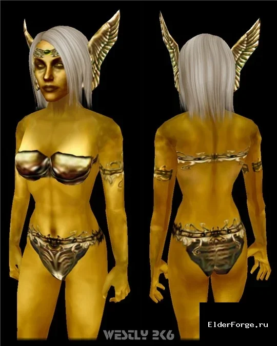 Обложка мода: Золотые Святоши — новая раса и уникальные доспехи в Morrowind