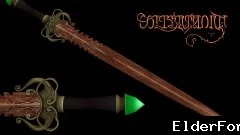 Обложка мода: Copperthorn – Шипованное Лезвие: одноручный и двуручный меч для Oblivion