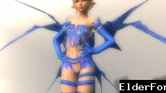 Обложка мода: Fairy Wings Aquarius – Одеяние Феи Воды для Oblivion