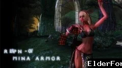 Обложка мода: Mina и Romaje – новые женские доспехи для Oblivion v1