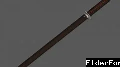 Обложка мода: Ninja Dual Blade — Обоюдоострый меч ниндзя для Oblivion