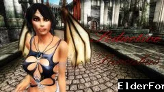 Обложка мода: Суккуб — соблазнительная раса для Oblivion с полётом и татуировками