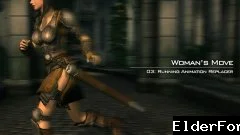 Обложка мода: Woman's Move – новая анимация бега для женских персонажей в Oblivion